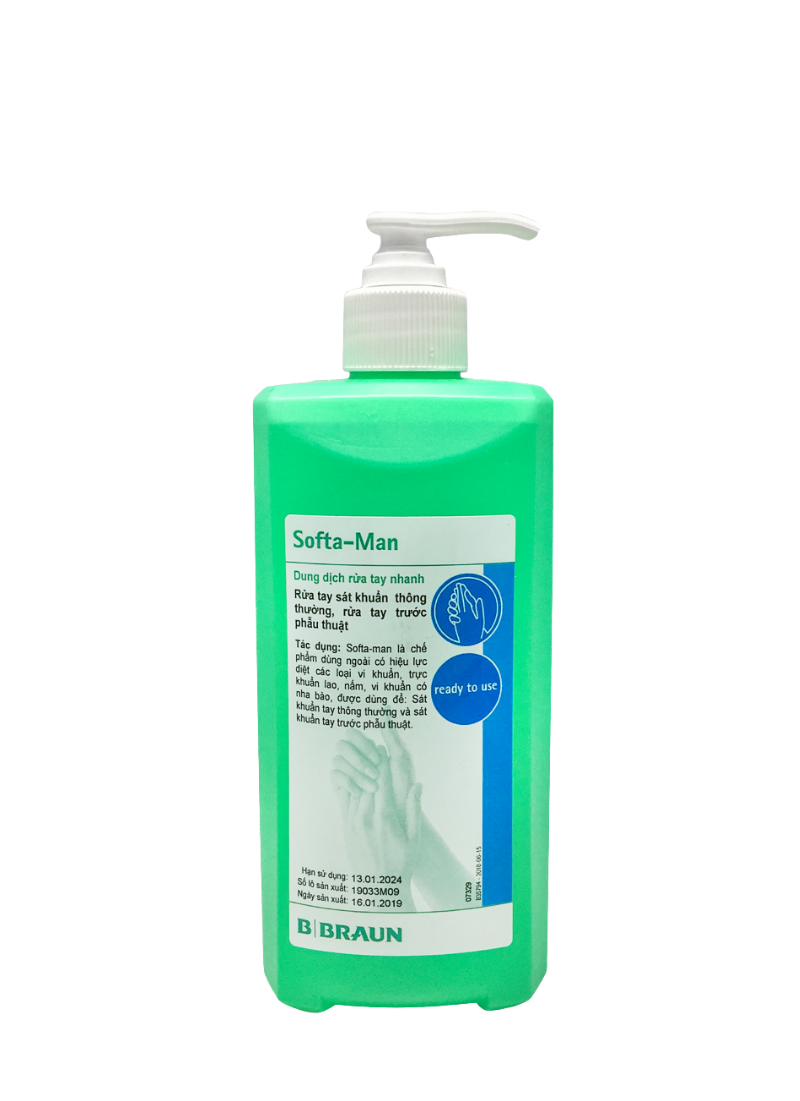 Nước rửa tay khô SOFTAMAN 500ml