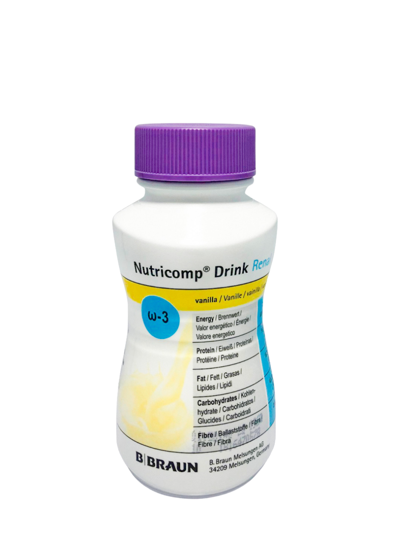 Sữa dinh dưỡng Y học NUTRICOMP® DRINK RENAL VANILLA 200ML