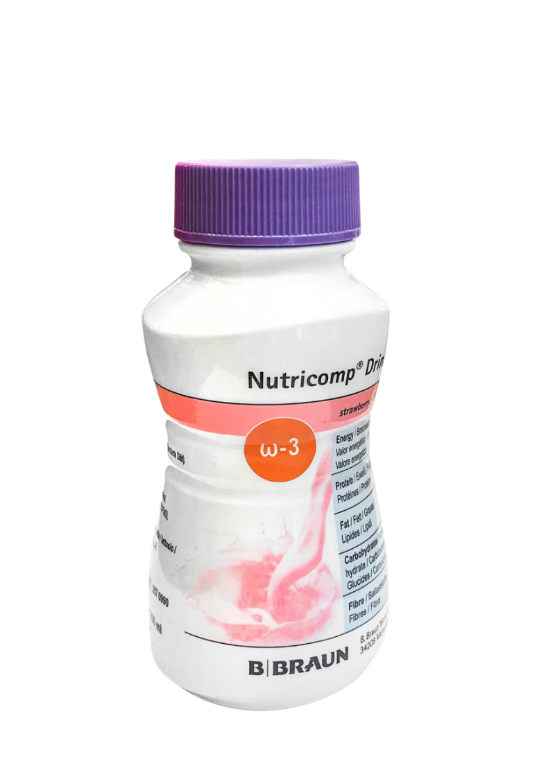 Sữa dinh dưỡng NUTRICOMP® DRINK PLUS STRAWBERRY 200ML (VỊ Dâu)