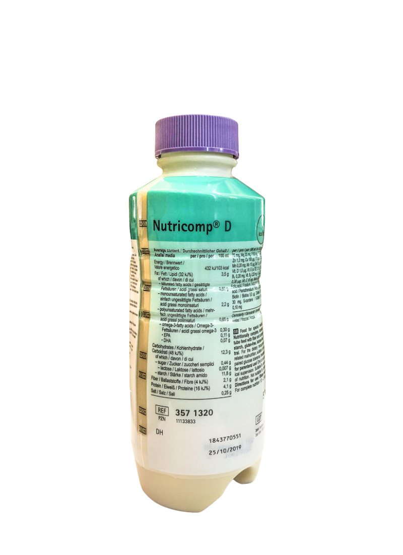 Sữa dinh dưỡng Y học NUTRICOMP® D NEUTRAL 500ML
