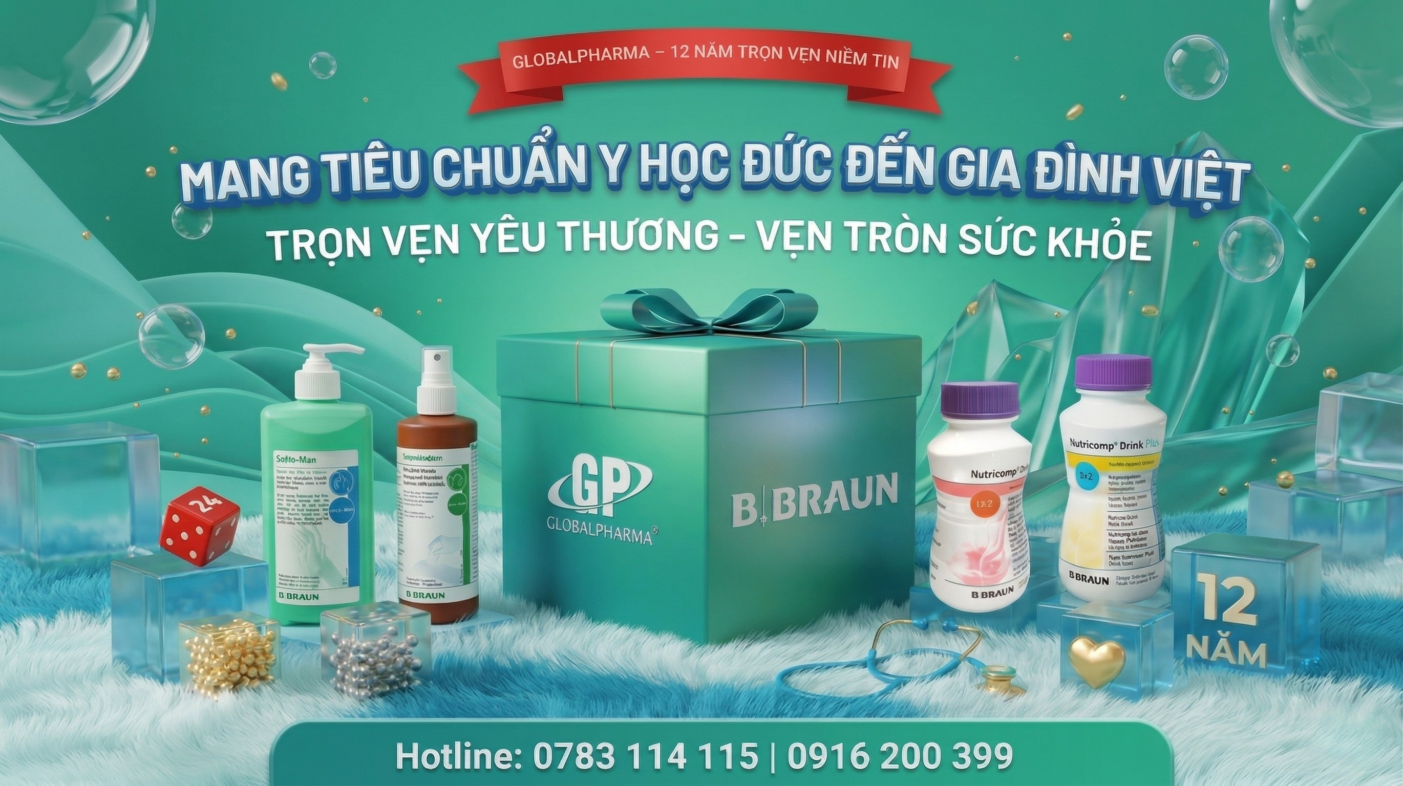 GlobalPharma - Cầu nối uy tín giữa tiêu chuẩn y học Đức và sức khỏe người Việt